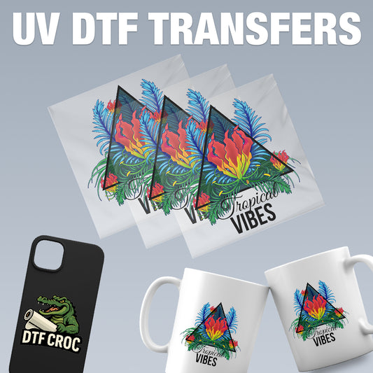 UV DTF Transfers by Size