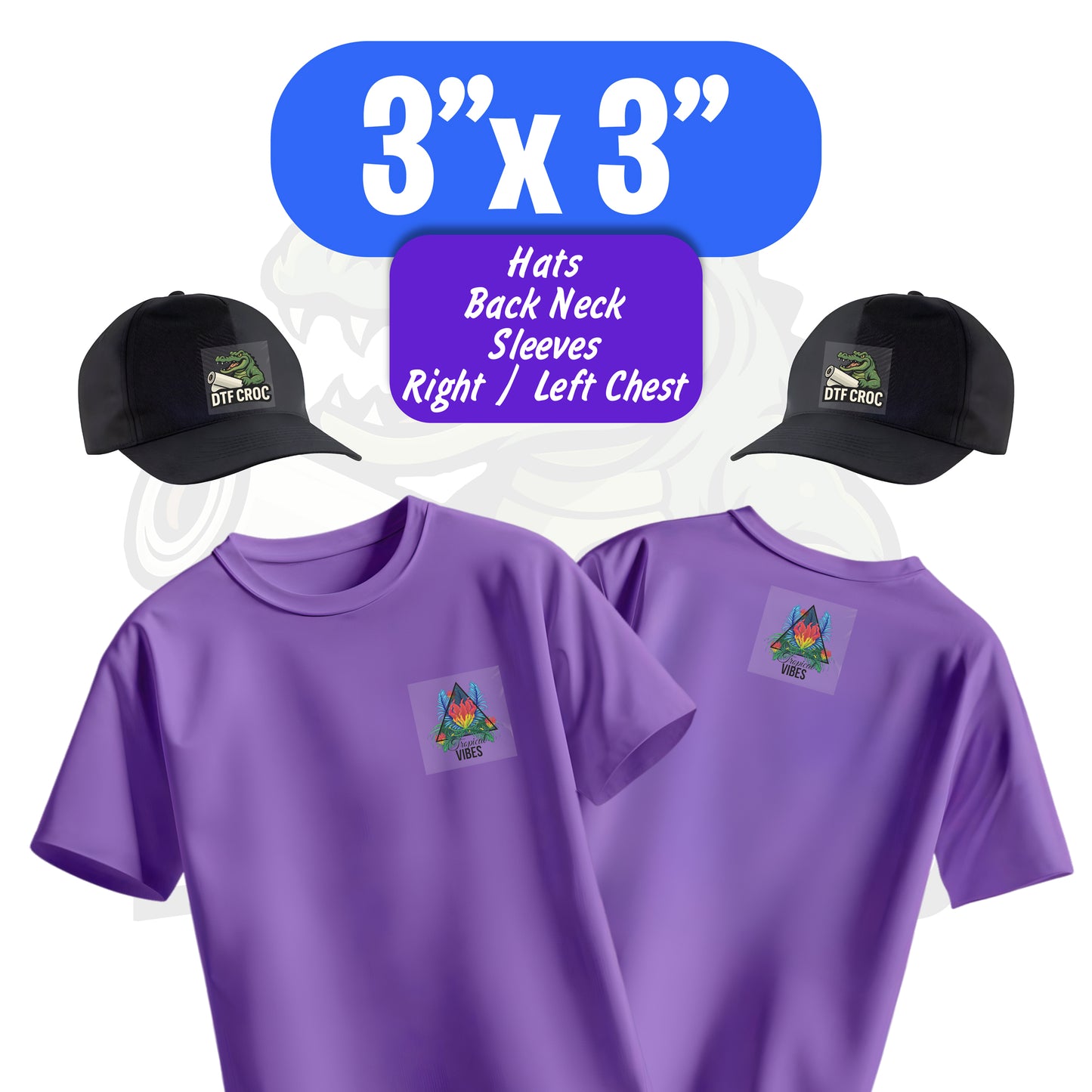 DTF Transfers by Size